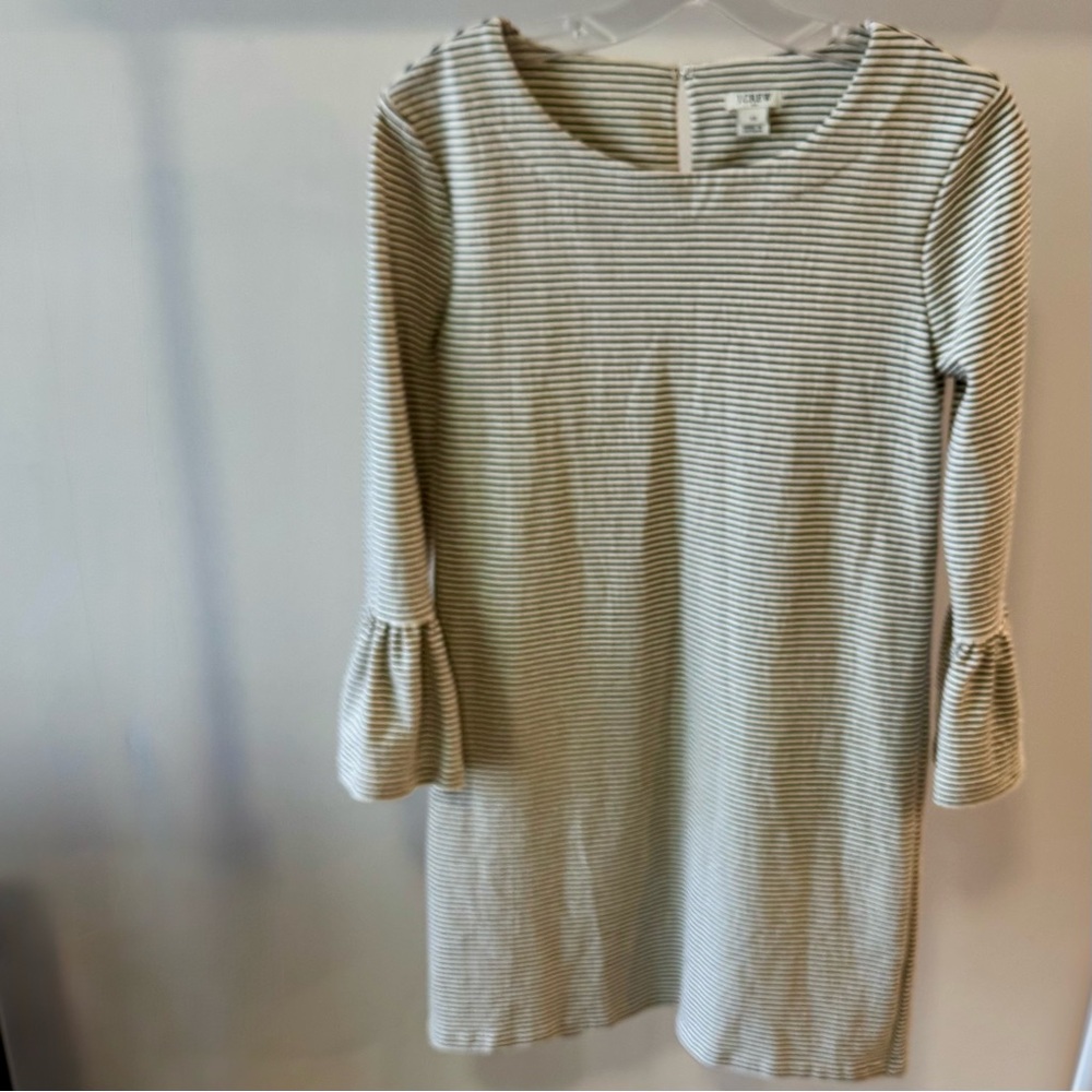 Striped Dress with Bell Sleeves